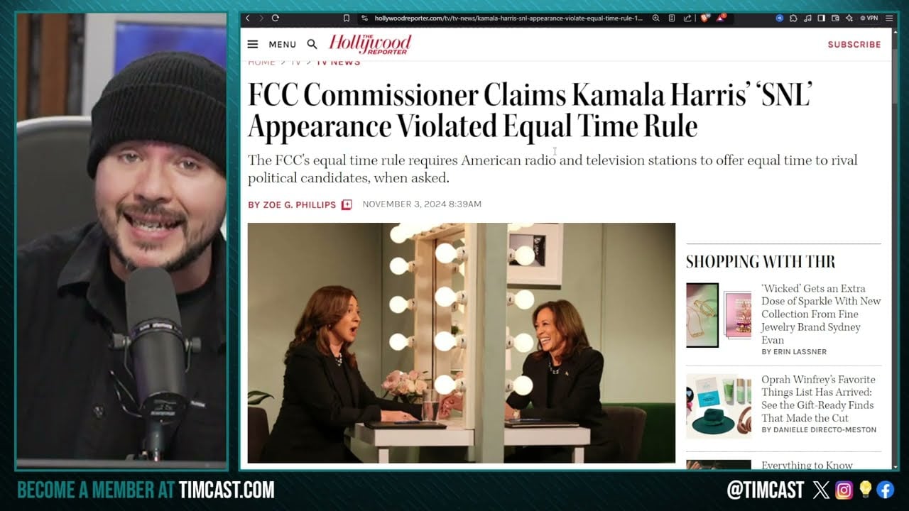 Democrat CHEATING Underway, NBC BROKE FCC Rules Boosting Harris & Tim Kaine, Trump Responds