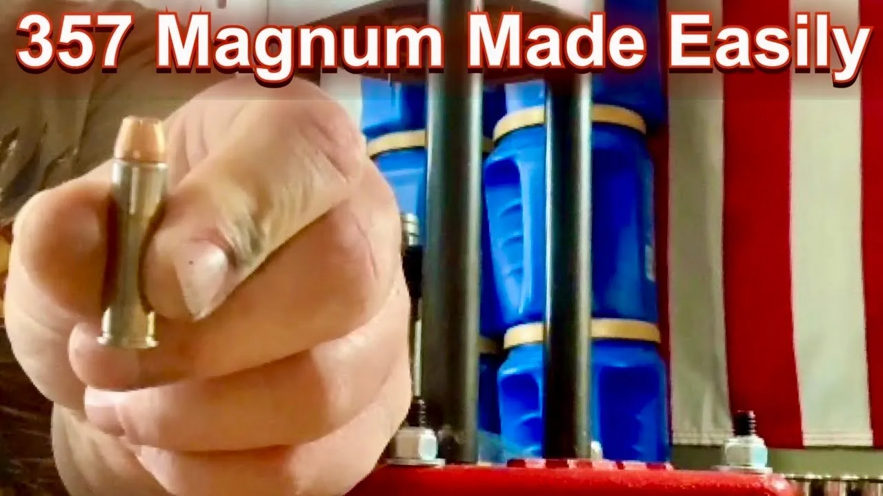 How to Easily Reload 50 Rounds of 357 Magnum on the Lee Classic Turret Press