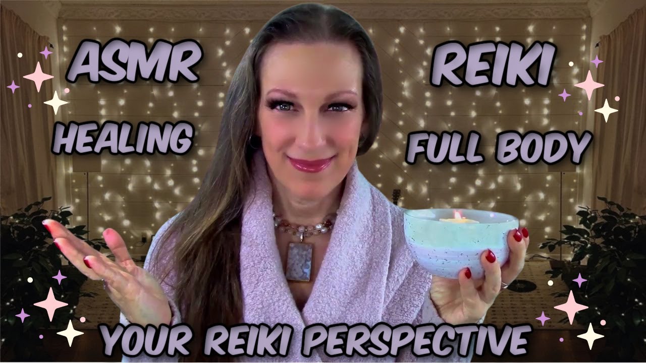 ASMR Reiki Full Body Energy Healing l Layered Triggers & Brown Noise