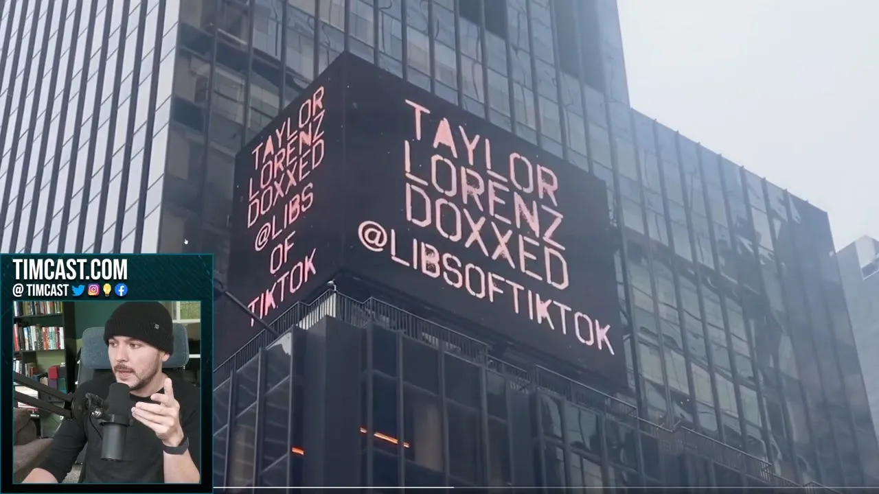 WaPo And Taylor Lorenz DENIED Doxxing LibsOfTikTok So I Got A Times Sq. Billboard Calling Them Out