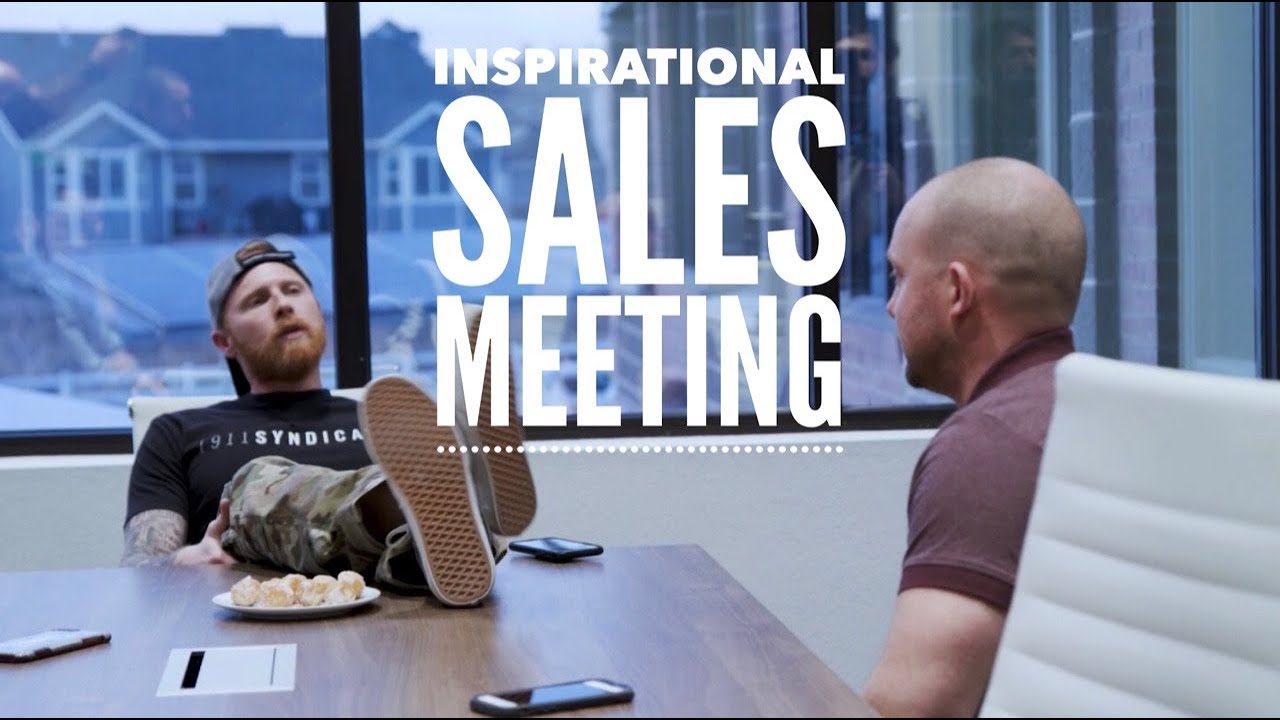 Inspirational Sales Meeting