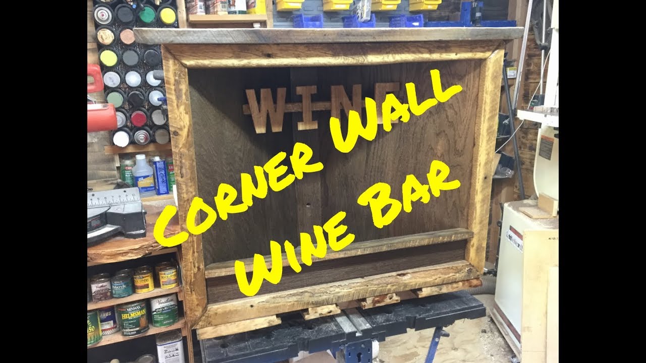 🔵 LittleWierdShop, Corner Wall Wine Bar,  Part 1 of 2