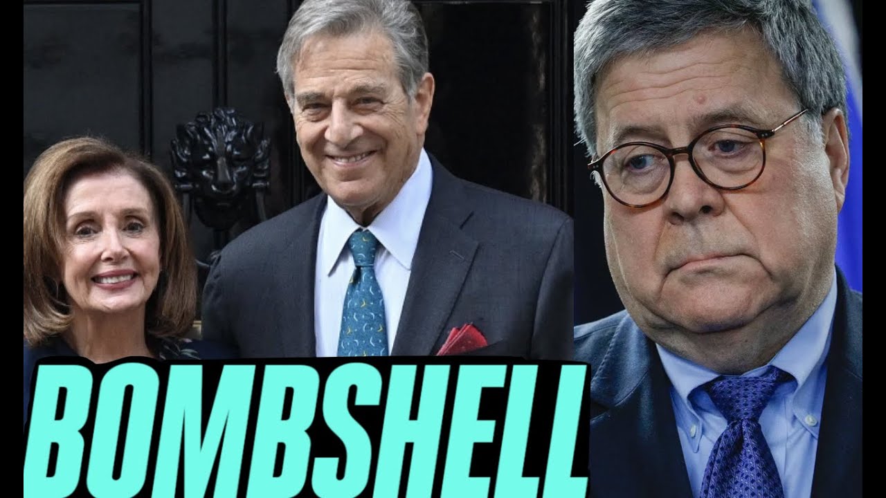 PAUL PELOSI BOMBSHELL IS SO BIG...NBC IS NOW TRYING TO HIDE IT! +LATEST FROM BILL BARR +NEWS