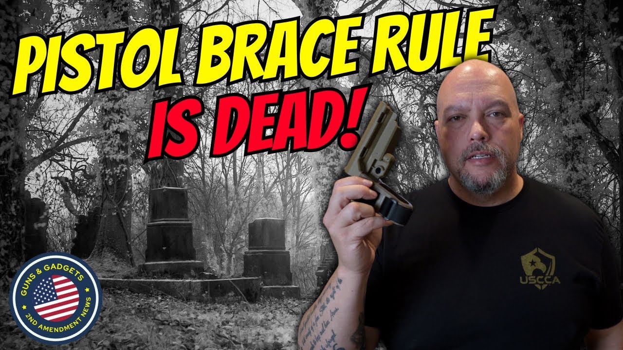 HUGE NEWS!! Pistol Brace Rule Is DEAD!