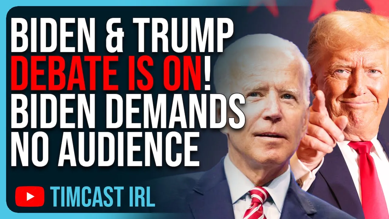 Biden & Trump Debate Is ON! Biden Demands Debate Happen With No Audience & Cut Trump’s Mic
