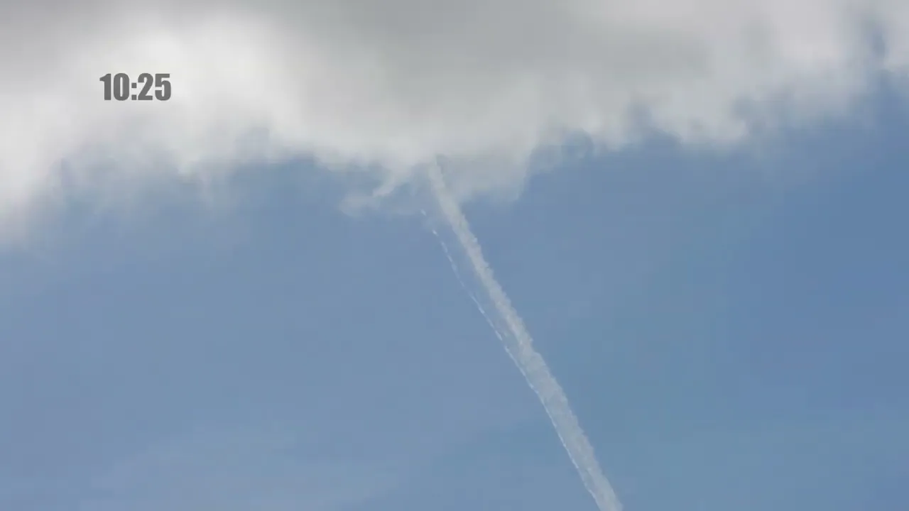 Evidence of Stratospheric Aerosol Injection for Weather Control