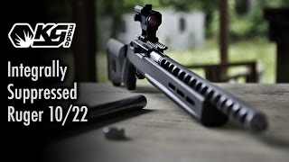 Integrally Suppressed Ruger 10/22 - KGMade EOS-22