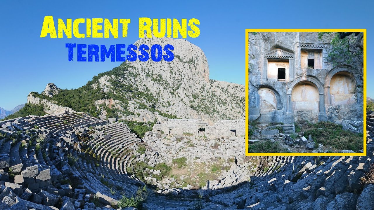 The Ruins Of The Ancient City Of Termessos In Antalya