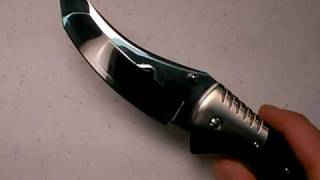 Cold Steel Black Sable:  Movie Knife