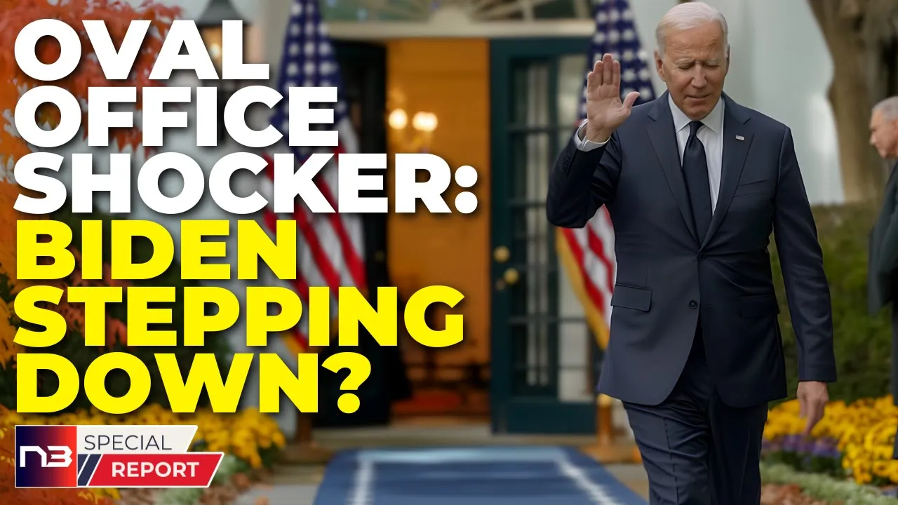 Biden's Shocking Admission Signals Imminent Departure from Oval Office
