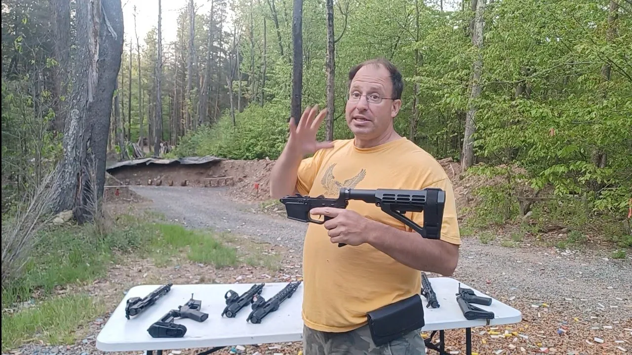 Pistol Brace option: Separating Lowers and Uppers