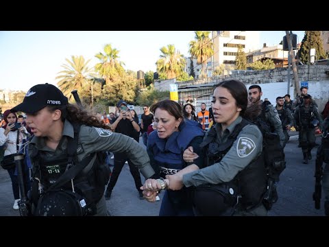 Israeli Police Arrest Al Jazeera Reporter During Protest in East Jerusalem's Sheikh Jarrah