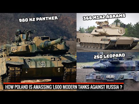 Watch out #Russia - Poland readies 1600 Main Battle Tanks !