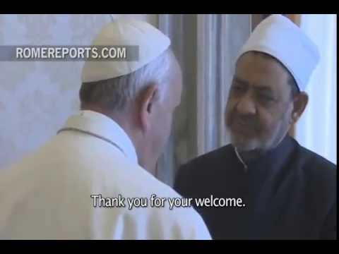 Vatican’s ecumenical movement: antichrist pope says Muslims are brothers