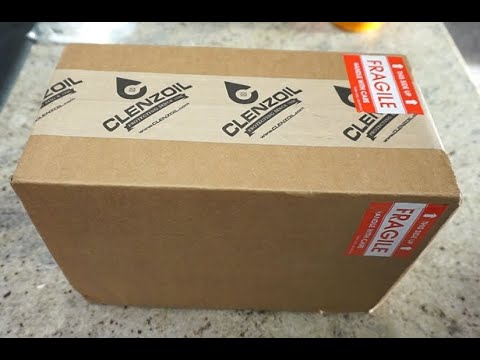 Unboxing a mystery package from Clenzoil!