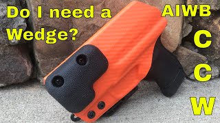 What Does An IWB Holster Wedge Do?