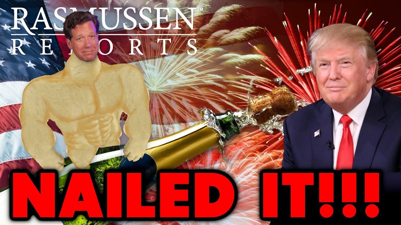 TRUMP WINS - And We Called it EXACTLY.  Rasmussen Vindicated!!