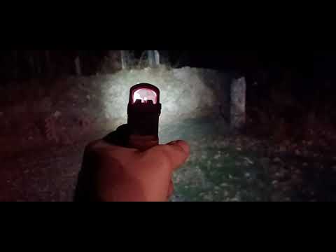 One-handed shooting and light manipulation on Streamlight TLR-1