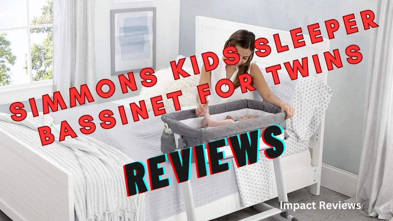 Simmons Kids Sleeper Bassinet for Twins: A Must-Have for New Parents of Twins