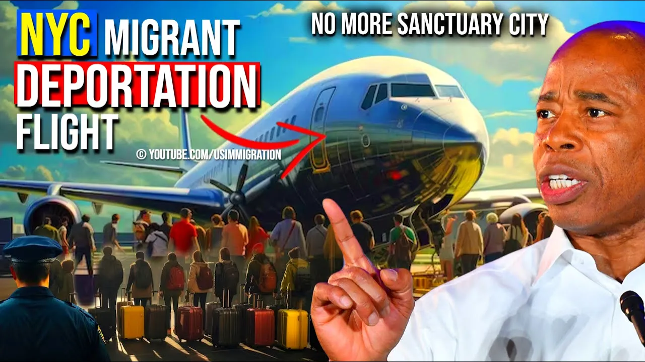 It Begins… NYC Migrant Deportation Flights🚨 NO MORE SANCTUARY CITY!