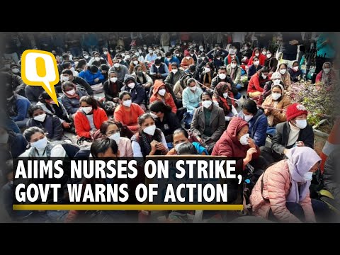 Feeling Bad for Patients, We’re Helpless: #AIIMSNurses on Indefinite Strike | The Quint