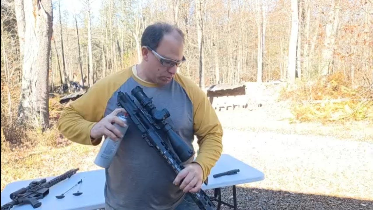 Palmetto AR-10 First Cleaning at  600 rds... adjustable gas block