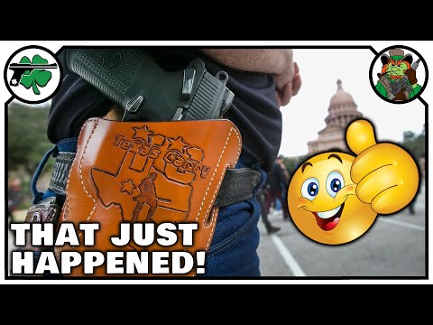 An AMAZING Moment With Texas Constitutional Carry Debate