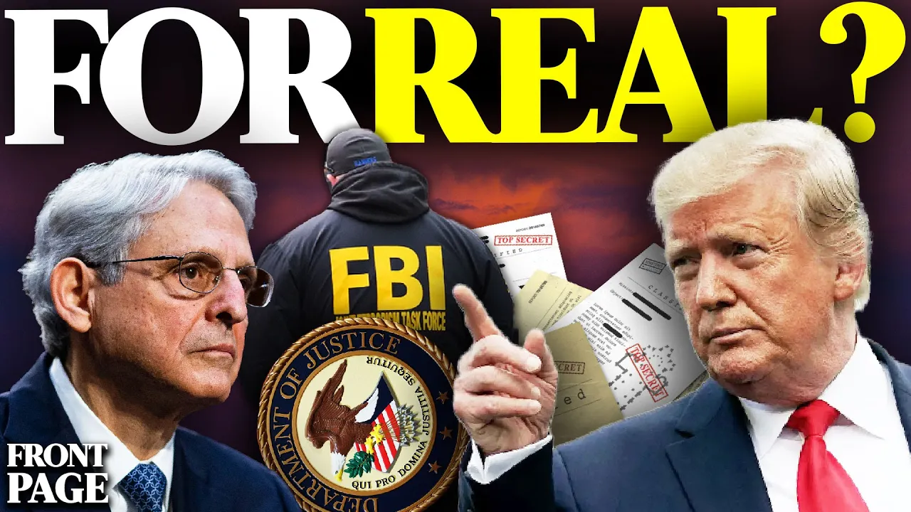Here’s why Trump can't be barred from 2024; DOJ admits approving FBI, Trump reacts: Release docs NOW