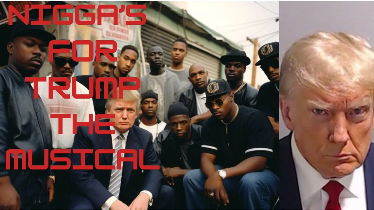 Blacks Support React and Rally Around Donald Trump After Arrest Mugshot Biden Losing Black Voters