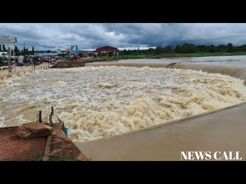 Havey rain flood in Indonesia South Kalimantan Province,