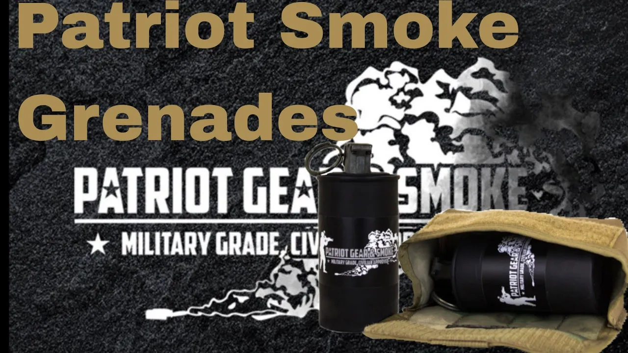 Patriot Gear & Smoke CM18 Smoke Grenades unboxing | Smoke Grenades US Army officer perspective