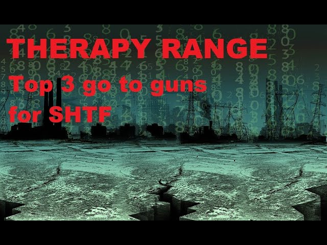 My 3 SHTF Go to guns 2023 on #TherapyRange Vol  122