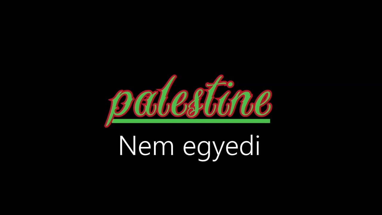 Palestine ¦ Nem egyedi (hivatalos audió)