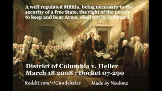 District of Columbia v. Heller ORAL ARGUMENT - MARCH 18, 2008