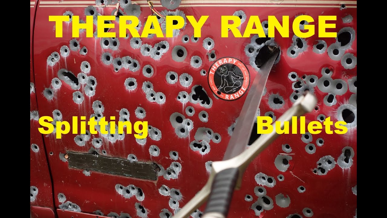 Splitting Bullets with swords on Therapy Range