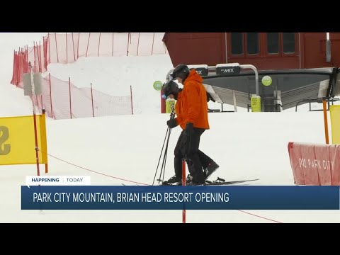 Opening Day at two Utah ski resorts