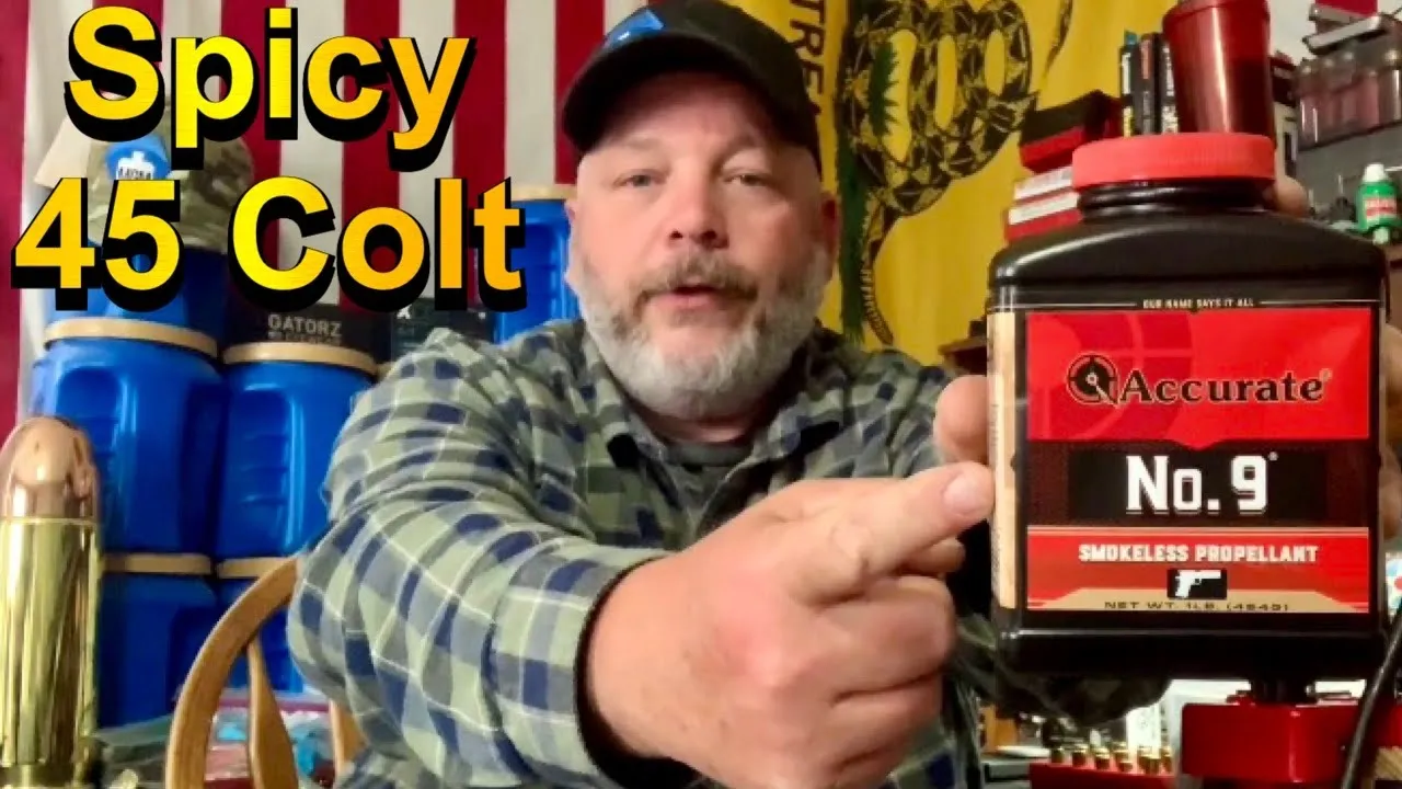 Reloading Spicy 45 Colt with Lee 452-255-RF and Accurate #9