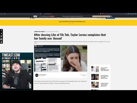 WaPo Journalist Taylor Lorenz Who DOXXED LibsOfTikTok Is OUTRAGED After Her Family Gets Doxxed