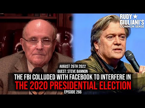 The FBI Colluded with Facebook to Interfere in the 2020 Presidential Election | Guest: Steve Bannon
