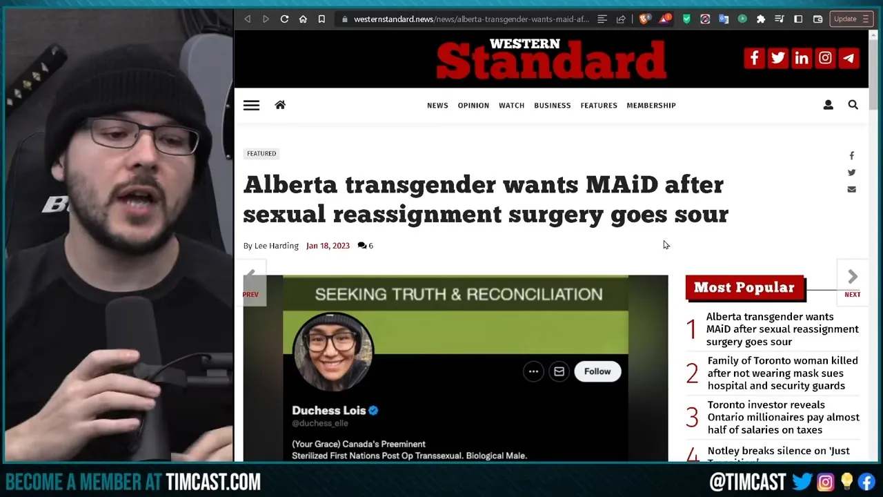 Trans Woman Seeks Assisted DEATH From Government After Botched Surgery