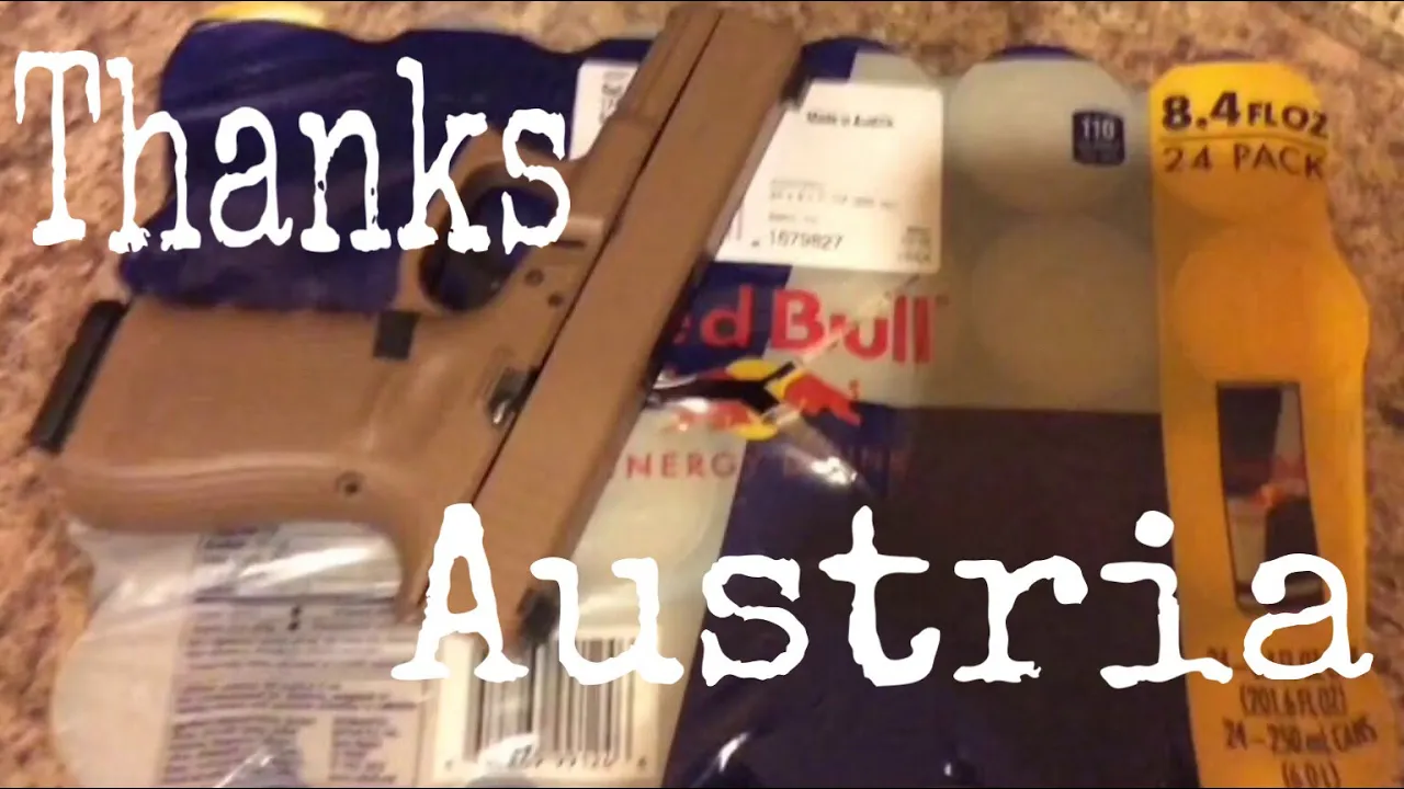 Thanks Austria! Glocks and Red Bull 🇦🇹