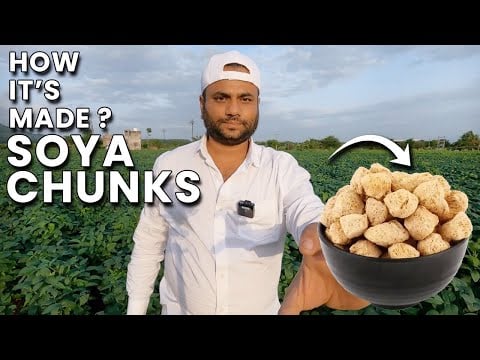 Soya Chunks : How it's Made ? Good or Bad ??  || Explained by Farming Engineer