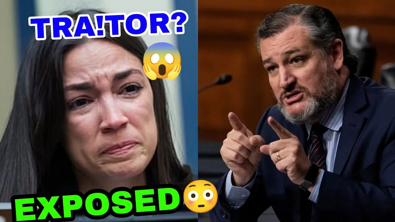 "YOU WORK FOR HUNTER!" - AOC BREAKS DOWN In TEARS As Ted Cruz LEAKS Her Phone Chats With Potus Son