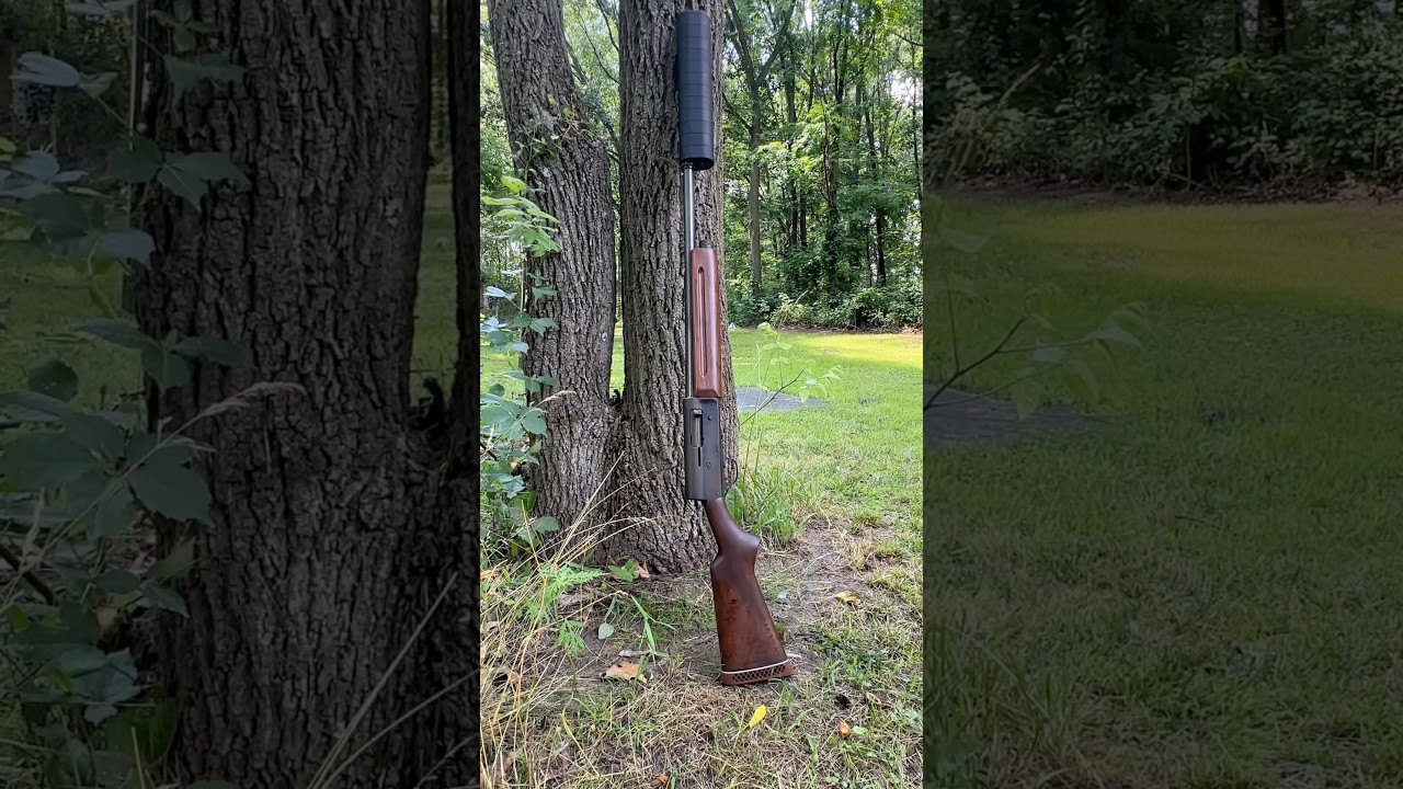 Bonnie and Clyde’s Favorite Shotgun Suppressed?! YHM Victra 12 #bonnieandclyde #whippetgun #model11