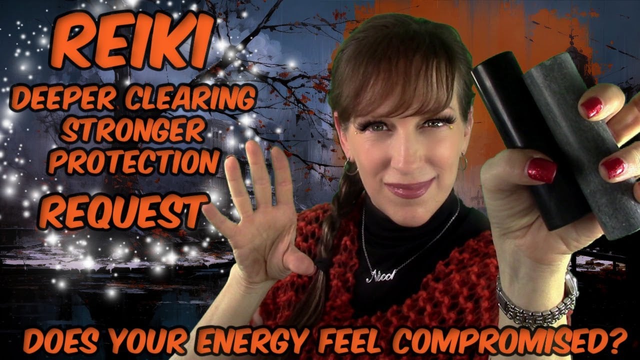 ASMR Reiki ✨Clearing & Protecting Your Energy & Sovereignty✨Rain & Nature Sounds