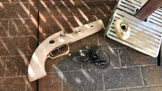 Traditions Trapper Flintlock Pistol "Pirate" Build Pt. 2 - Dry Fitting