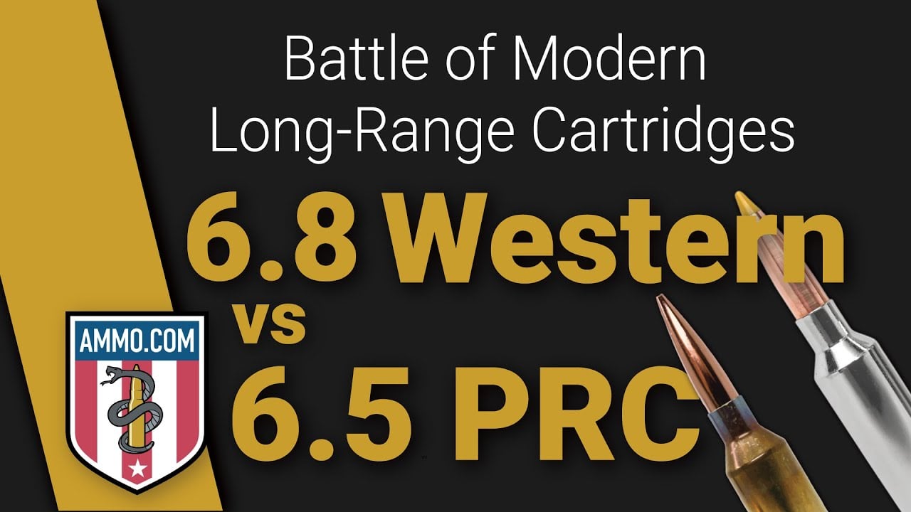 6.8 Western vs 6.5 PRC: Long-Range Hunting Rounds