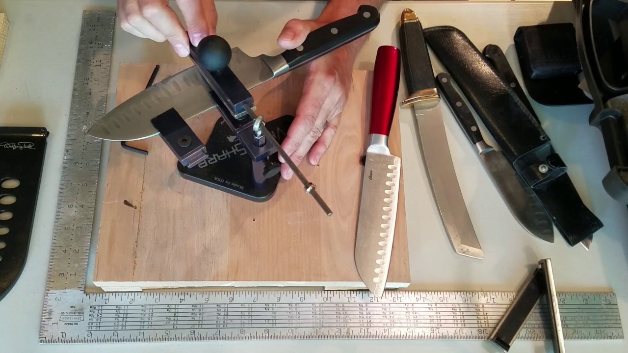 How to Sharpen Kitchen Knives Using The ViperSharp
