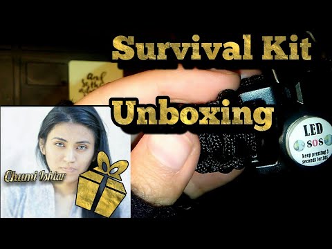 Unboxing Survival Gear