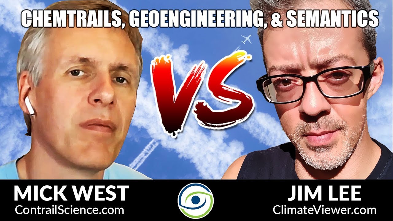 Mick West & Jim Lee Debate Chemtrails, Geoengineering, & Semantics